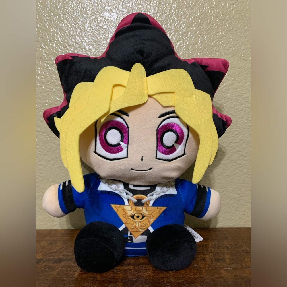 NWT TOMY Club Mocchi Mocchi Yu-Gi-Oh Anime Cartoon Yugi Mutou Character Plush